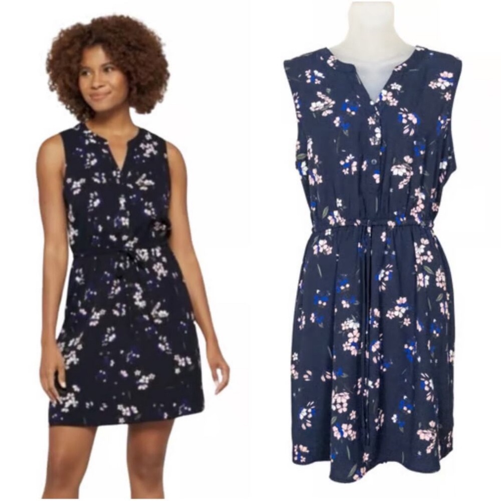 41 Hawthorn Claire Tie Waist Dress, Large